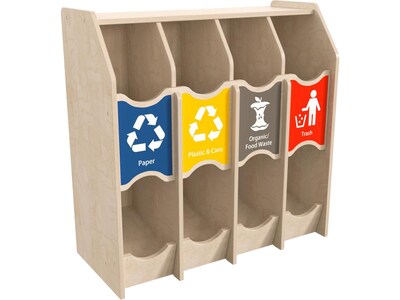 Flash Furniture Bright Beginnings Childrens Recycling Station (MK-ME17154-GG)