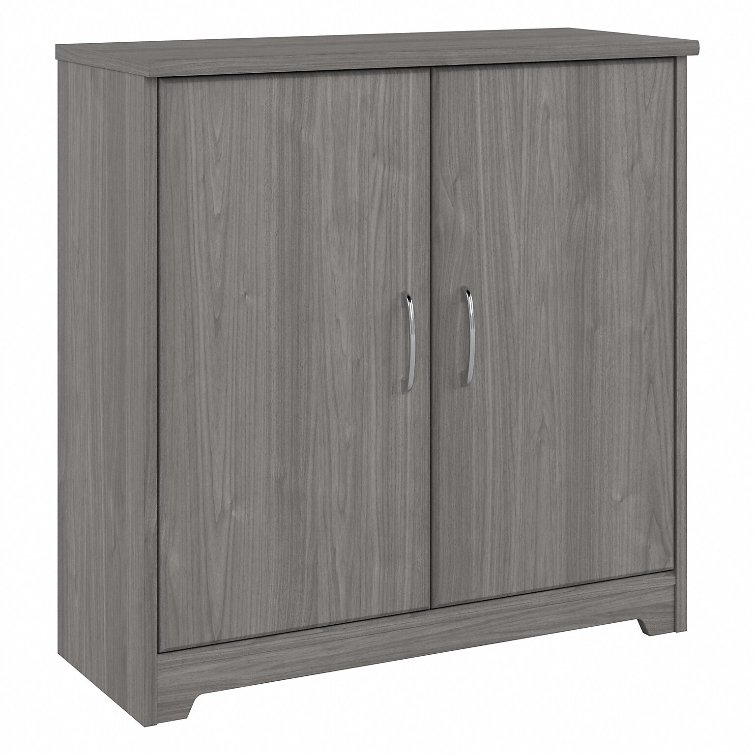 Bush Furniture Cabot 30.2 Storage Cabinet with 2 Shelves, Modern Gray (WC31398)