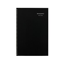2023-2024 AT-A-GLANCE DayMinder 8 x 12 Academic Monthly Planner, Black (AY2-00-24)
