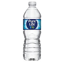 Pure Life Purified Water, 16.9 Fl oz. Plastic Bottled Water, 24/Carton (110109)