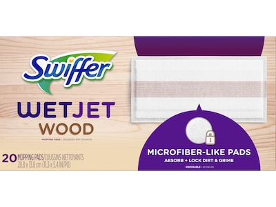 Swiffer WetJet Wood Mopping Pad, 20/Pack (76563)