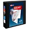 Avery Heavy Duty 2 3-Ring View Binders, Slant Ring, Black (5500)