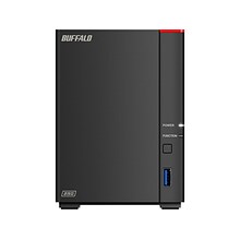 Buffalo LinkStation SoHo 700 2-Bay 16TB External NAS, Black (LS720D1602B)