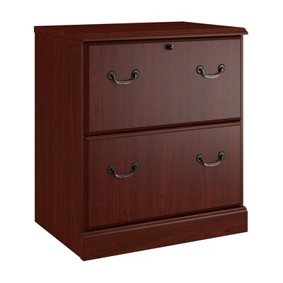 Bush Business Furniture Arlington 2-Drawer Lateral File Cabinet, Harvest Cherry (WC65554-03)