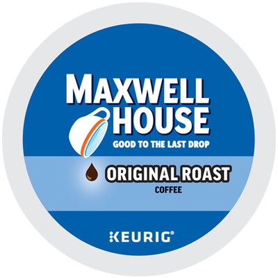 Maxwell House Original Roast Coffee Keurig® K-Cup® Pods, Medium Roast, 24/Box (5469)
