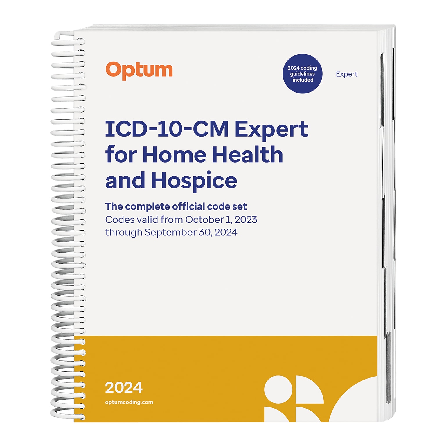 2024 ICD-10 Expert for Home Health and Hospice, Spiral with guidelines (BGITHA24)