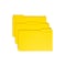 Smead File Folder, 3 Tab, Legal Size, Yellow, 100/Box (17943)