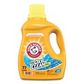 Arm & Hammer™ OxiClean HE Liquid Laundry Detergent, Fresh, 77 Loads, 100.5 oz., 4/Carton (CDC3320050