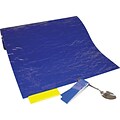 Dycem® Self-Adhesive Material Panels; 16 x 1yd., Blue