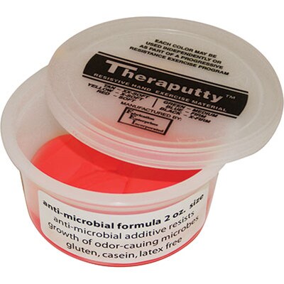 Cando Plus® Anti-Microbial Theraputty™ Red 2oz