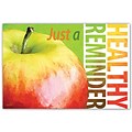 Medical Arts Press® Standard 4x6 Postcards; Apple, Healthy Reminder