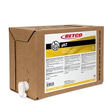 Betco pH7 Floor Cleaner, Lemon Scent, 5 Gal. (138B500)
