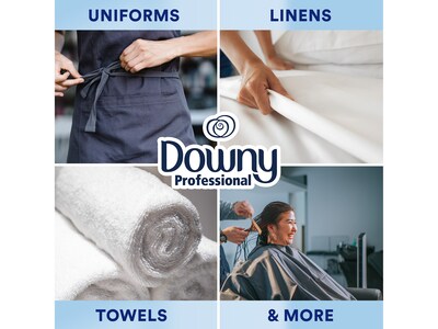 Downy Professional Fabric Softener, Clean & Fresh Scent, 190 Loads, 140 fl. oz. (14052)