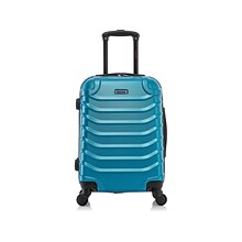 InUSA Endurance Polycarbonate/ABS Medium Suitcase, Teal (IUEND00M-TEA)