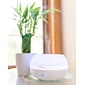 Crane Personal Ultrasonic Cool Mist Tabletop Humidifier, 0.2-Gallon, For Rooms 160 sq. ft., White (EE-5951AD)