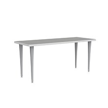 Safco Rumba Training Room Table, 24 x 60, Fashion Gray (RBA6024PGSLFNGY)