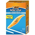 BIC Wite-Out Exact Liner Correction Tape, White, 10/Pack (WOELP10)