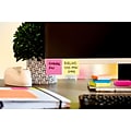 Post-it Super Sticky Notes, 1 7/8 x 1 7/8, Canary Collection, 90 Sheet/Pad, 10 Pads/Pack (62210SSC