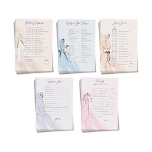 Better Office Bridal Shower Game Cards, 50 Cards/Game, 5 Games/Pack (00711-250PK)