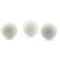 Hygloss Foam Balls and Eggs, White, 12/Pack (HYG51104)