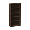 Alera Valencia Series Bookcase, Five-Shelf, 31 3/4w X 14d X 65h, Espresso (ALEVA636632ES)