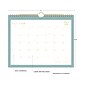 2024-2025 Blue Sky Ashley G Splatter Dot Jade G 11" x 8.75" Academic Monthly Wall Calendar, Mint/Gold (149045-A25)