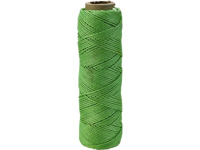 Mutual Industries Nylon Twisted Mason Twine, 0.06 x 275 ft., Green, Dozen (14661-39-275)