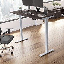 Bush Business Furniture Move 40 Series 60W Electric Height Adjustable Standing Desk, Storm Gray/Cool