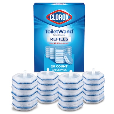 Clorox ToiletWand Disinfecting Refills, 20/Pack (31049)