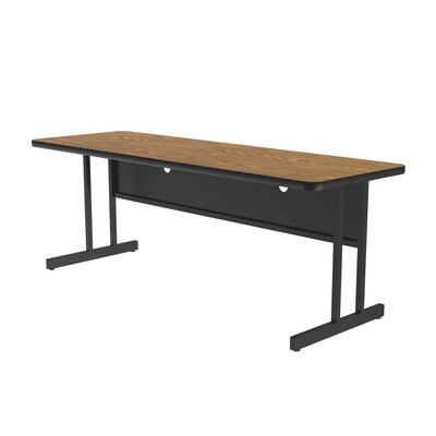 Correll Training Room Table, 72x24, Medium Oak (CS2472TF-06)