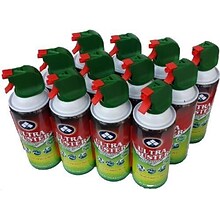 Ultra Duster Compressed Air Duster Cleaner 10 oz., 12/Pack (UDS-10P12)