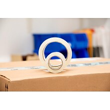 Scotch® Reinforced Strength Shipping Strapping Tape with Dispenser, 1.88 x 10 yds., Clear (50)