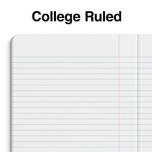 Staples Small Composition Notebook, 5 x 7, College Ruled, 80 Sheets, Blue (ST24490)
