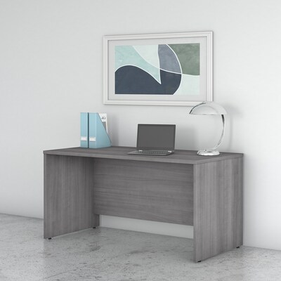 Bush Business Furniture Studio C 60"W Office Desk, Platinum Gray (SCD260PG)
