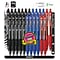 Zebra Z-Grip Retractable Ballpoint Pen, Medium Point, 1.0mm, Assorted Ink, 24 Pack (12224)