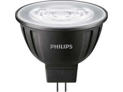 Philips 7-Watt White LED Spot Bulb, 10/Carton (573899)