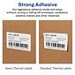 Avery Thermal Shipping Labels, 4" x 6", White, 220 Labels/Roll, 4 Rolls/Box (4157)