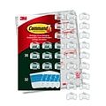 Command™ Outdoor Light Clips with Foam Strips, Clear, 30/Pack (17017CLRAW30NA)