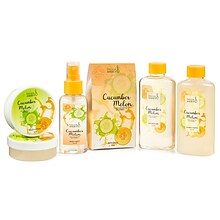 Freida and Joe Cucumber Melon Bath & Body Gift Set Basket (FJ-160)