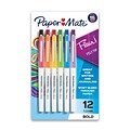 Paper Mate Flair Felt Pen, Bold Point, Assorted Ink, Dozen (2125414)