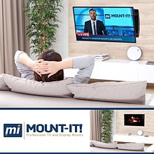 Mount-It! Recessed TV Wall Mount for 32-70 Displays (MI-381)