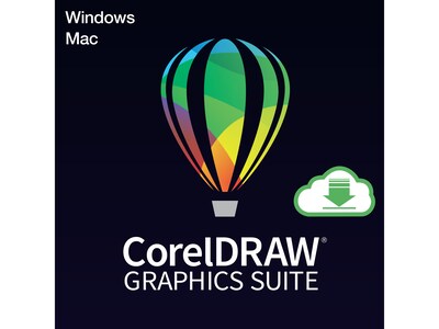 CorelDRAW Graphics Suite 2023 Graphic Design for Windows/Mac, 1 User [Download]