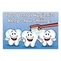 Medical Arts Press® Dental Standard 4x6 Postcards; Smiling Teeth