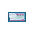 Medical Arts Press® Single-Imprint Peel-Off Sticker Appointment Cards; Premium, Tooth/Brush