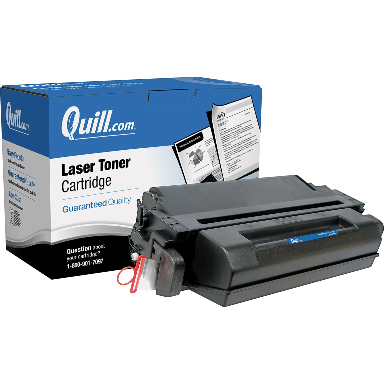 Quill Brand Remanufactured HP 09A (C3909A) Black Laser Toner Cartridge (100% Satisfaction Guaranteed)