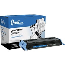 Quill Brand Remanufactured HP 124A (Q6000A) Black Laser Toner Cartridge (100% Satisfaction Guarantee