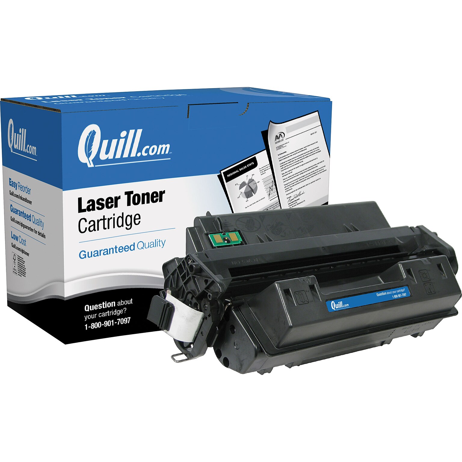 Quill Brand® Remanufactured Black Standard Yield Toner Cartridge Replacement for HP 10A (Q2610A) (Lifetime Warranty)