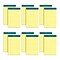 TOPS Docket Notepads, 5 x 8, Narrow Ruled, Canary, 50 Sheets/Pad, 12 Pads/Pack (TOP 63350)