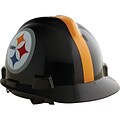 MSA Safety® NFL V-Gard® Helmets; Pittsburgh Steelers Logo, Staz-On
