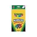 Crayola® Classic Regular Markers; Conical Tip, Flourescent Colors, 6/Box